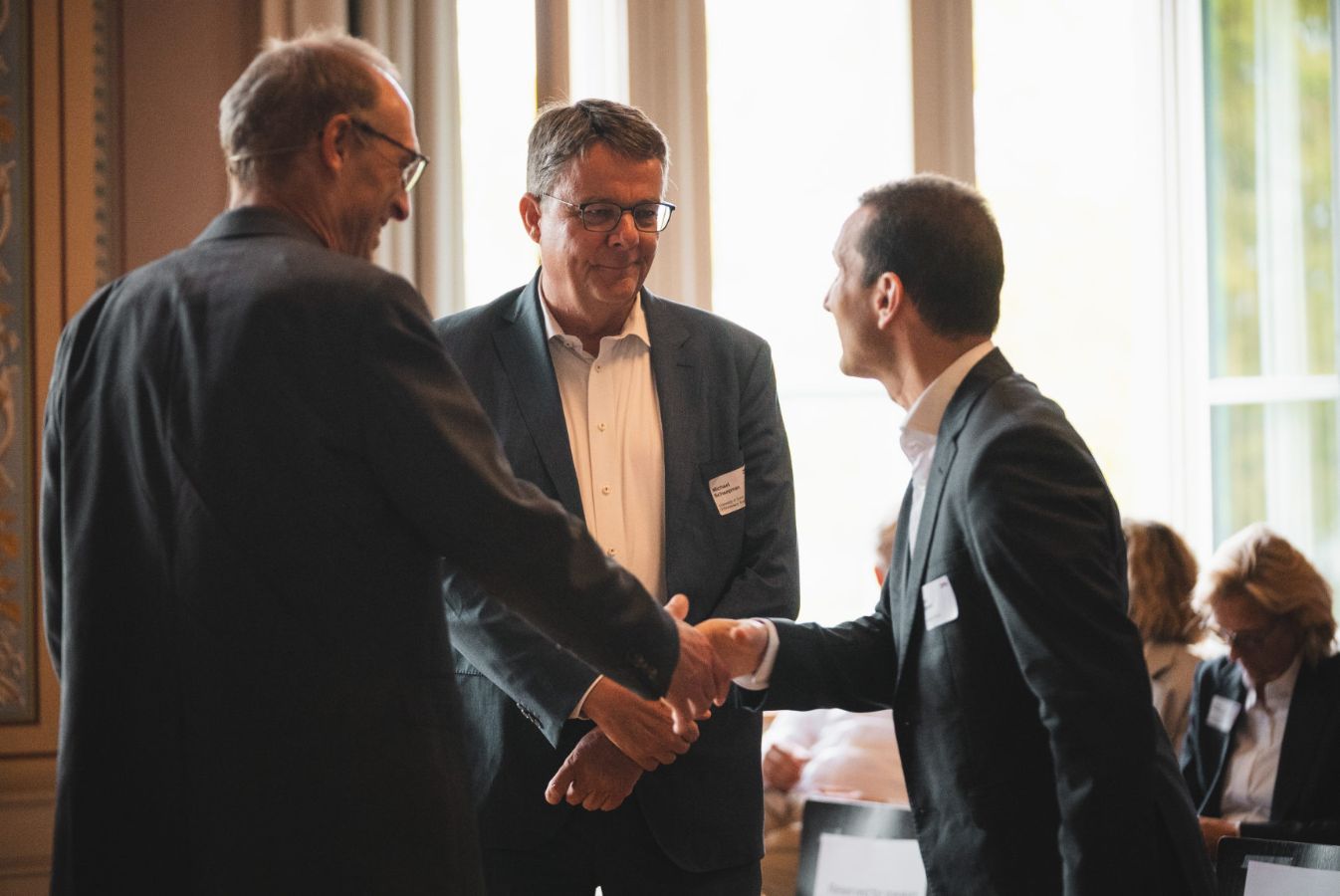 Networking opportunities after the conclusion of the formal part of the event.
